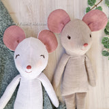 Mouse doll PDF sewing pattern & photo tutorial