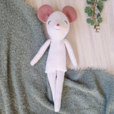 Mouse doll PDF sewing pattern & photo tutorial