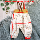 Doll's trousers with braces PDF sewing pattern tutorial