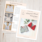 Doll's waistcoat & corset PDF sewing pattern